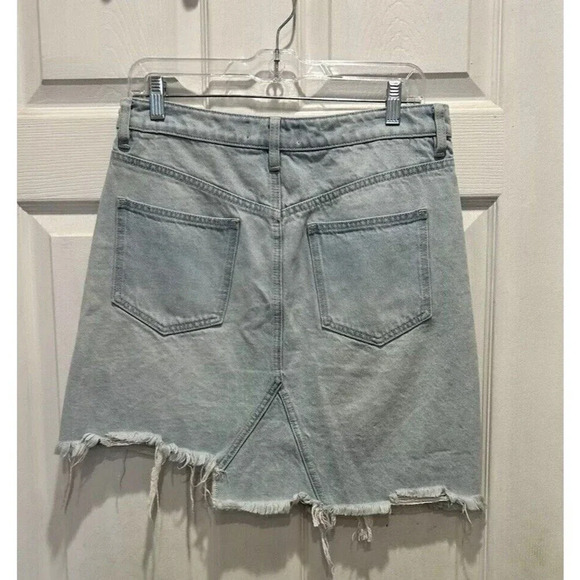 We the Free by Free People Going Rogue Patched Mini Skirt in Tidal Wave 28 - Picture 5 of 7